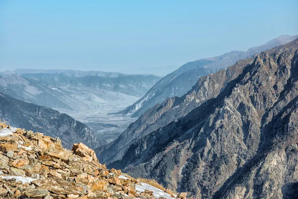 Dombai. Scenery of rockies in Caucasus region in Russia — Stock Photo, Image