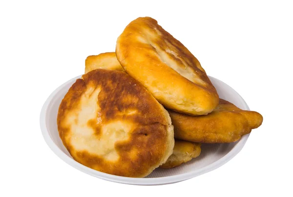 Pirojki. Traditional delicious Russian patty — Stock Photo, Image