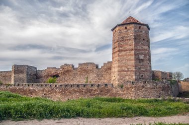 Ortaçağ akkerman Kalesi yakınında odessa Ukrayna