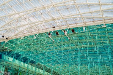 Portugual Lizbon'da modern bina yapısında