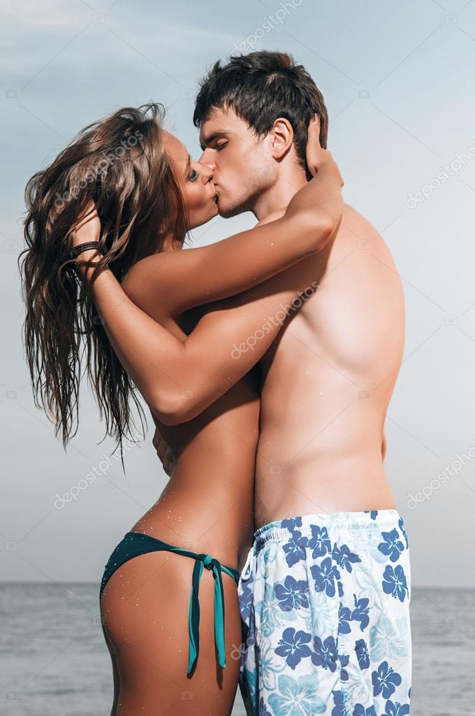 Threesome On The Beach