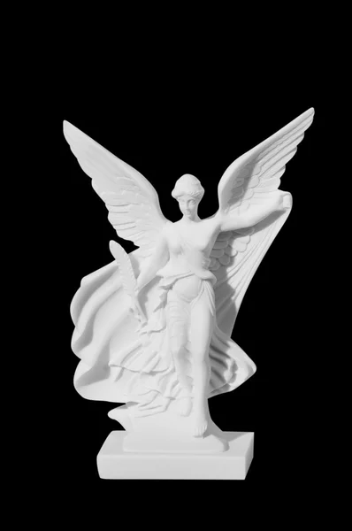 Güzel genç kadın melek heykeli — Stok fotoğraf