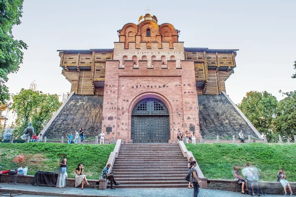 Golden gate i Kiev, Ukraine - Stock-foto