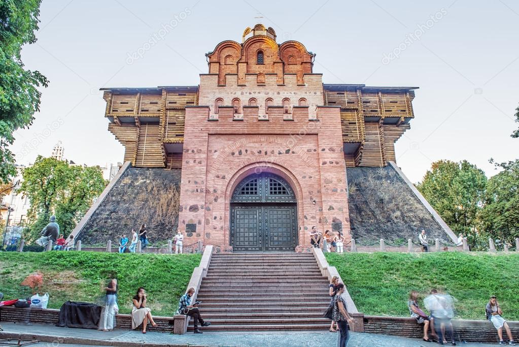 Golden gate in Kiev, Ukraine