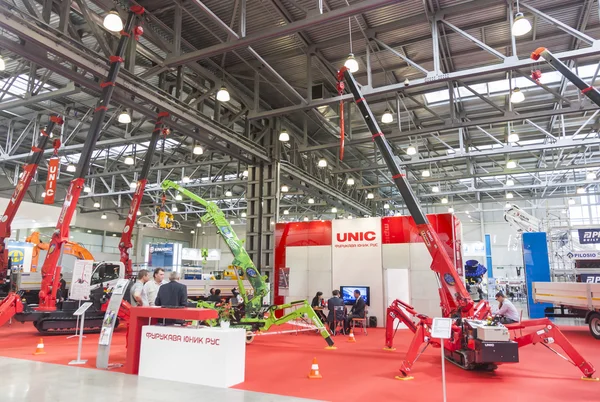 Feira Internacional de Equipamentos e Tecnologias de Construção — Fotografia de Stock