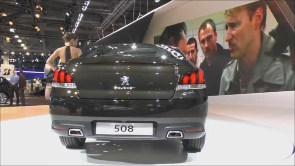 Moscow International Automobile Salon — Stock Video