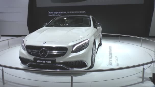 Mercedes s65 amg yeni s class coupe — Stok video