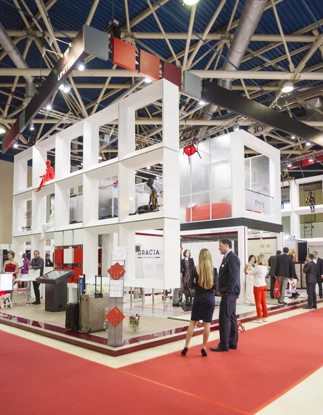 International Exhibition Mosbuild — Stock Photo, Image