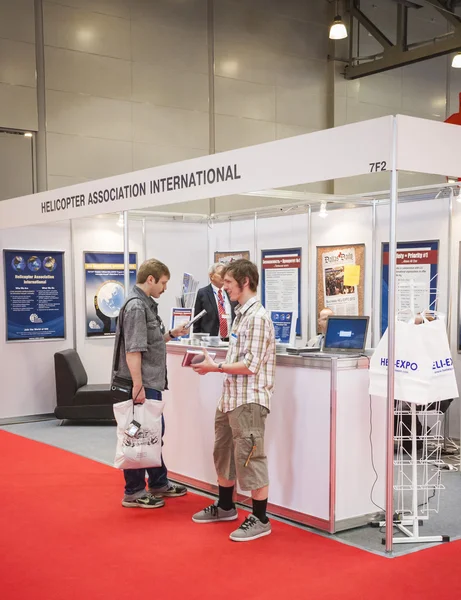 International Exhibition of Helicopter Industry — Stock Photo, Image