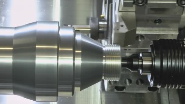 Machine tool for metal working — Stock Video