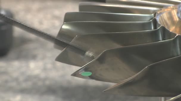 Mechanical processing a workpiece — Stock Video