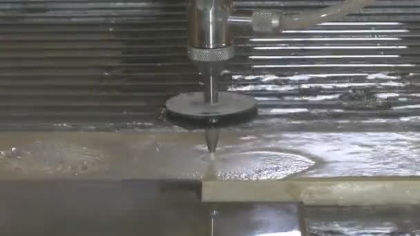 Mechanical processing a workpiece — Stock Video