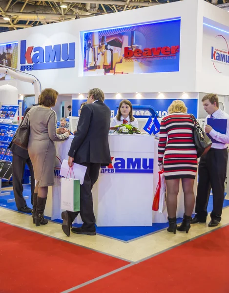 International exhibition LESDREVMASH — Stock Photo, Image