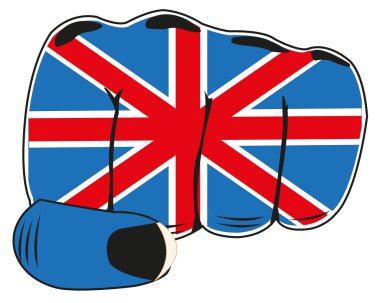 Yumruk İngiltere bayrağı