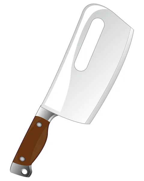 Kitchen knife cutlass — Stock Vector