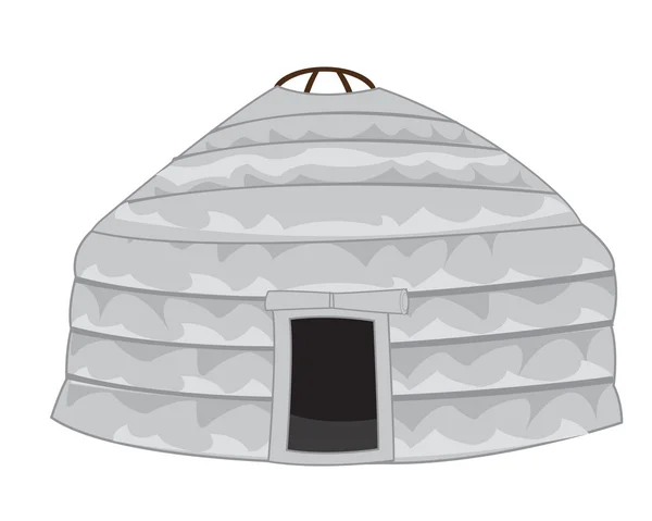 Maison du nomade — Image vectorielle
