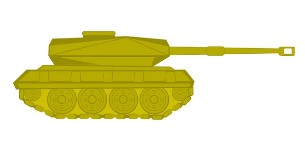 Vector illustration of the tank — Stock Vector