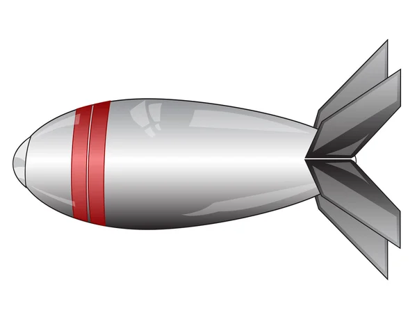 航空機爆弾 — ストックベクタ