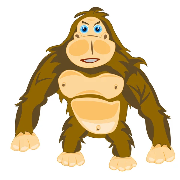 Животная горилла — стоковый вектор