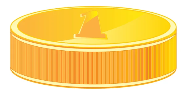 Gouden munten — Stockvector