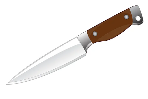 Cuchillo y cuchara — Vector de stock