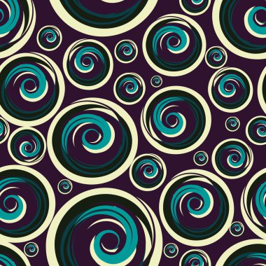 Retro pürüzsüz desen