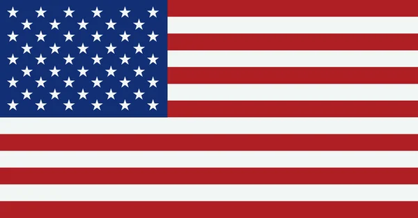 Drapeau des États-Unis — Image vectorielle