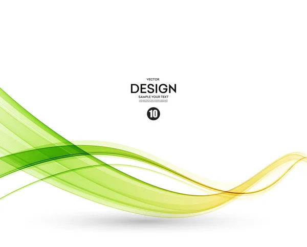 Abstracte kleur golf design element — Stockvector