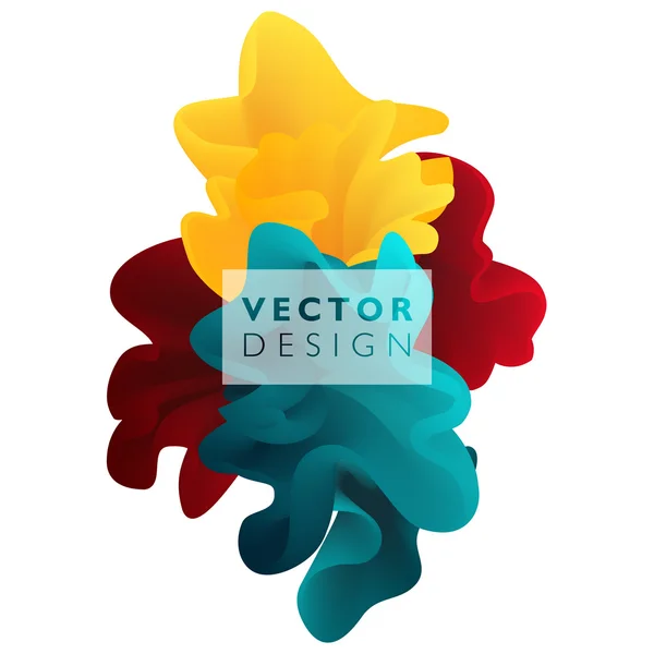 Vector abstract color cloud. — Stock Vector © -strizh- #108760124