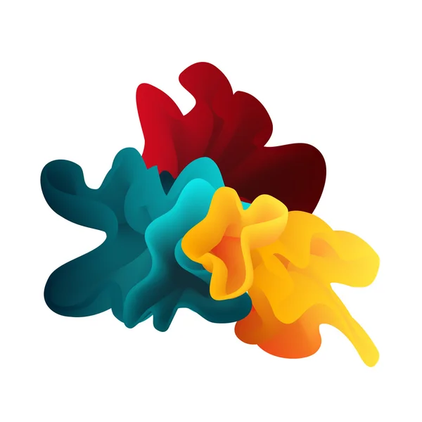 Vector abstract color cloud. — Stock Vector © -strizh- #108760124