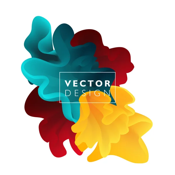 Vektor abstrakt farve sky . – Stock-vektor