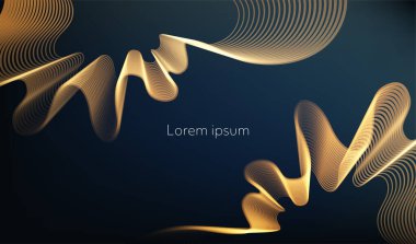 Renkli ve soyut bir arkaplan. Dinamik Etki. Vektör İllüstrasyonu. Tasarım Şablonu.