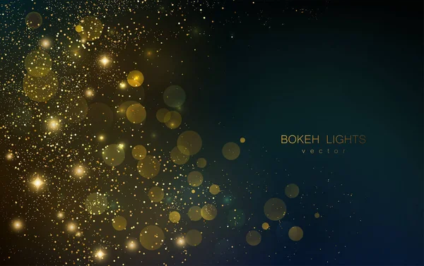 Holiday Abstract cor brilhante elemento de design de ouro —  Vetores de Stock