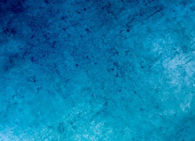 Mavi grunge yüzeyi, beton duvar dokusu arkaplanı.