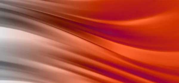 Гладкий элегантный красный атлас текстуры абстрактного фона. Роскошный дизайн фона — стоковый вектор