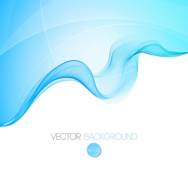 Abstrato onda modelo fundo brochura design — Vetor de Stock