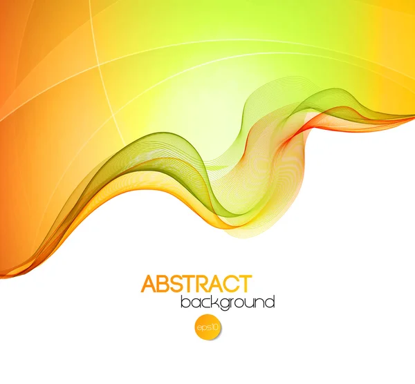 Abstracte transparante Golf achtergrond — Stockvector