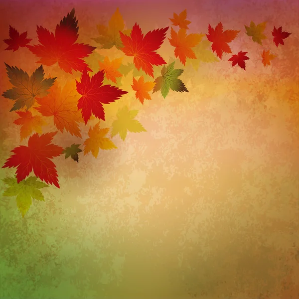 Abstract autumn vintage background