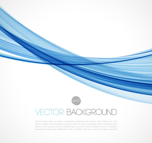 Abstract transparent fractal wave template  background brochure design