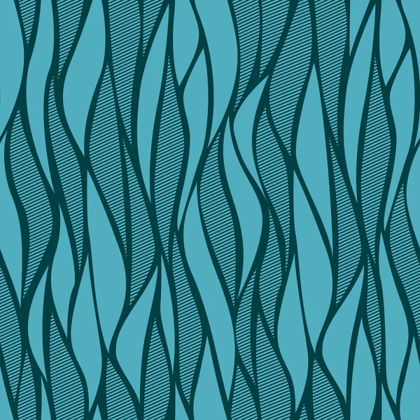 Bleu abstrait sans couture — Image vectorielle
