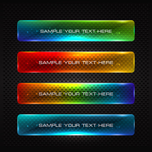 Абстрактные красочные варианты сияния
.