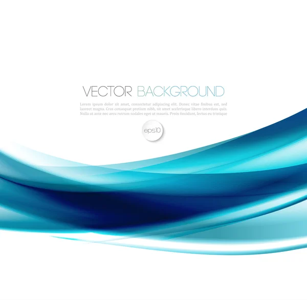 Abstrato onda modelo fundo brochura design — Vetor de Stock