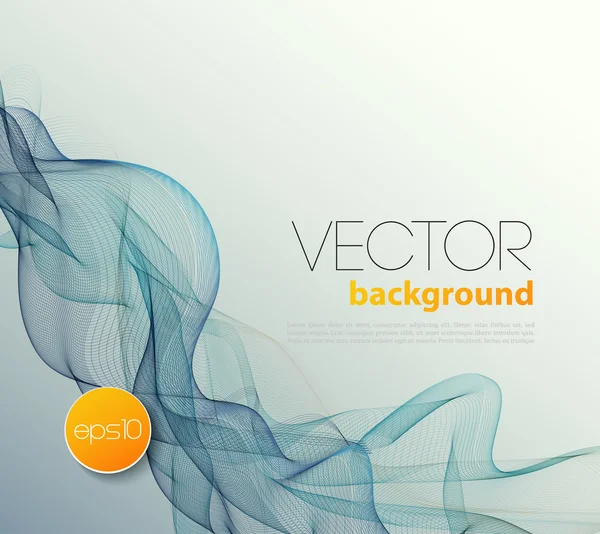 Abstract wave template  background brochure design — Stock Vector