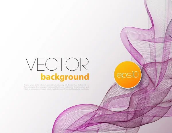 Abstract wave template  background brochure design — Stock Vector