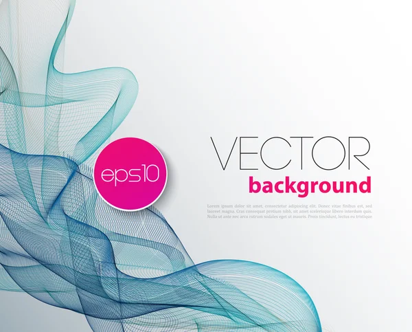 Abstract wave template  background brochure design — 图库矢量图片