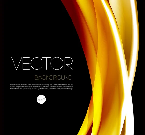 Abstrato onda modelo fundo brochura design —  Vetores de Stock