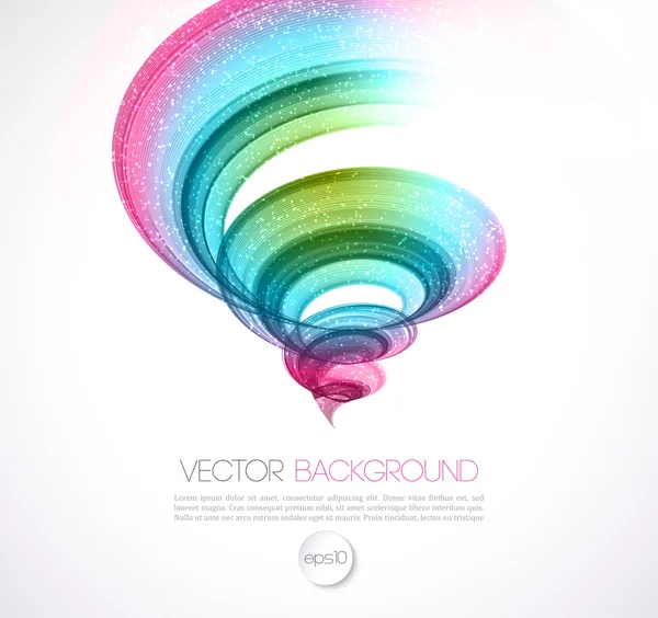 Abstract twist line background (em inglês). Desenho da brochura do modelo — Vetor de Stock