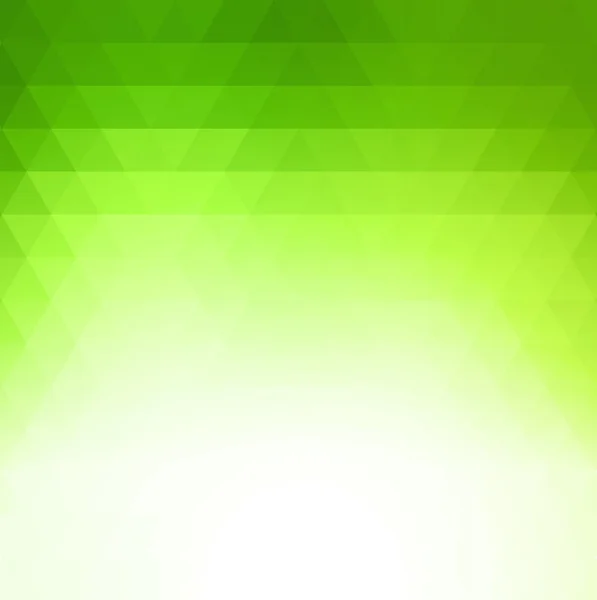 Fondo abstracto de tecnología geométrica verde — Vector de stock