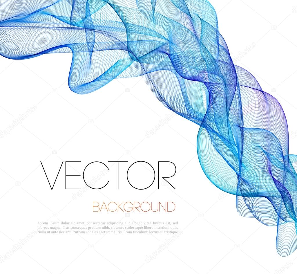 Abstract color lines background. Template brochure design