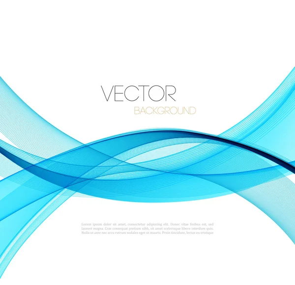 Abstrakt buede linjer baggrund. Skabelon brochure design – Stock-vektor